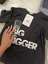 Лонгслив "BiGger" Чёрный арт. дк69чй